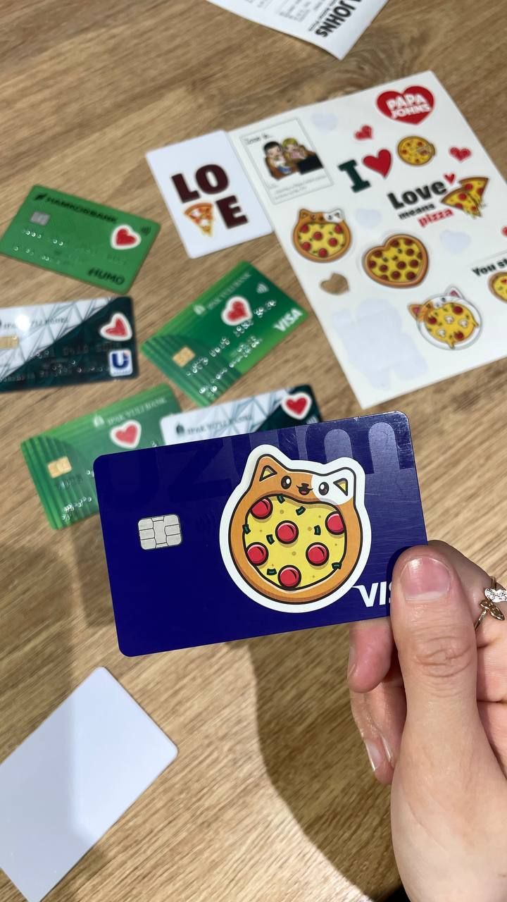 Credit card skin