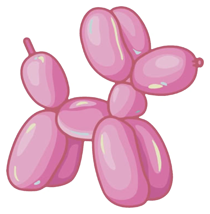 Pink stickers