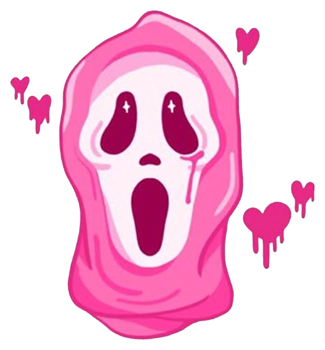 Pink stickers