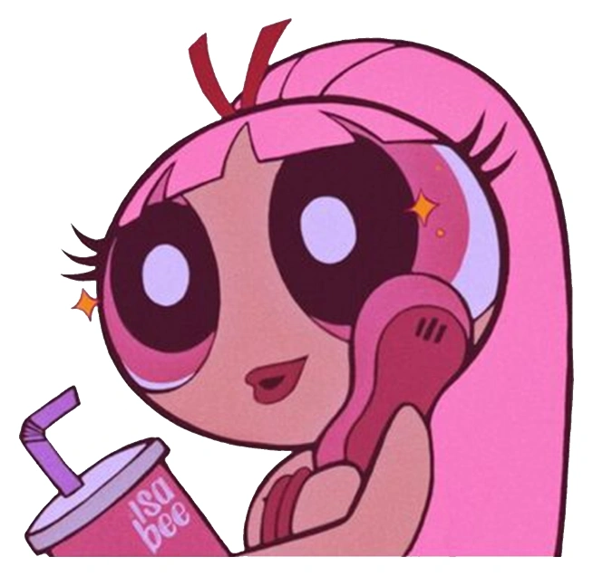 Pink stickers