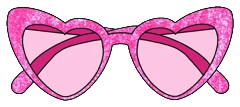 Pink stickers