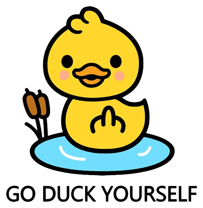 Duck stickers