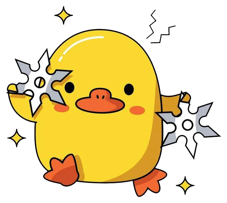 Duck stickers